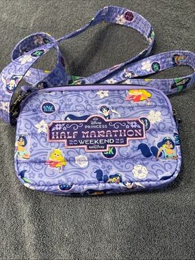 Disney Purple Princess Half Marathon Crossbody Bag